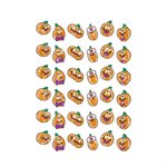 Sparkle Stickers Party Pumpkins ~PKG 72