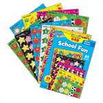 Sparkle Stickers School Fun Assorted ~PKG 648
