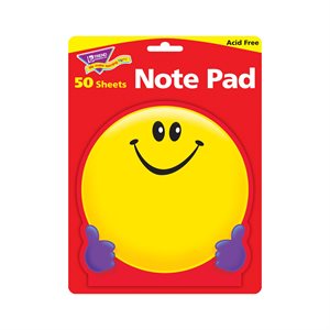 Note Pads Smiley Face ~PKG 50