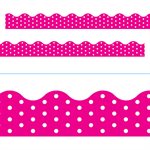 Trimmers Pink Polka Dots ~EACH