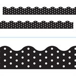 Trimmers Black Polka Dots ~EACH