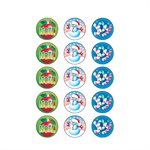 Stinky Stickers Christmas (Peppermint) ~PKG 60