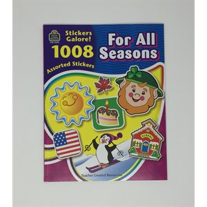 Sticker Book For All Seasons ~PKG 1008