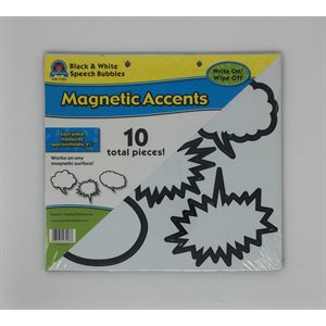 Magnetic Accents Speech Bubbles ~PKG 10