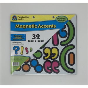 Magnetic Accents Punctuation Marks ~PKG 32