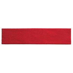 Crepe Paper RED 7.5' x 20" ~EACH