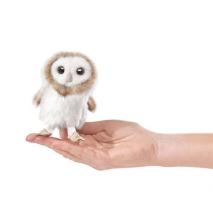 Finger Puppet Barn Owl ~EACH