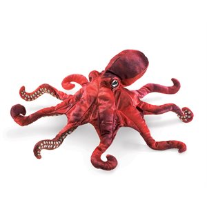 Puppet Red Octopus ~EACH